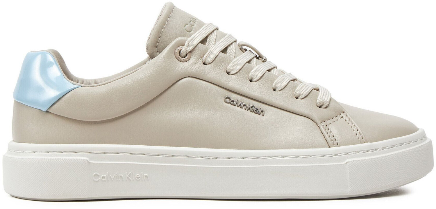 Calvin Klein Sneakers Cupsole Lace Up W Ml Lth HW0HW02119 beige