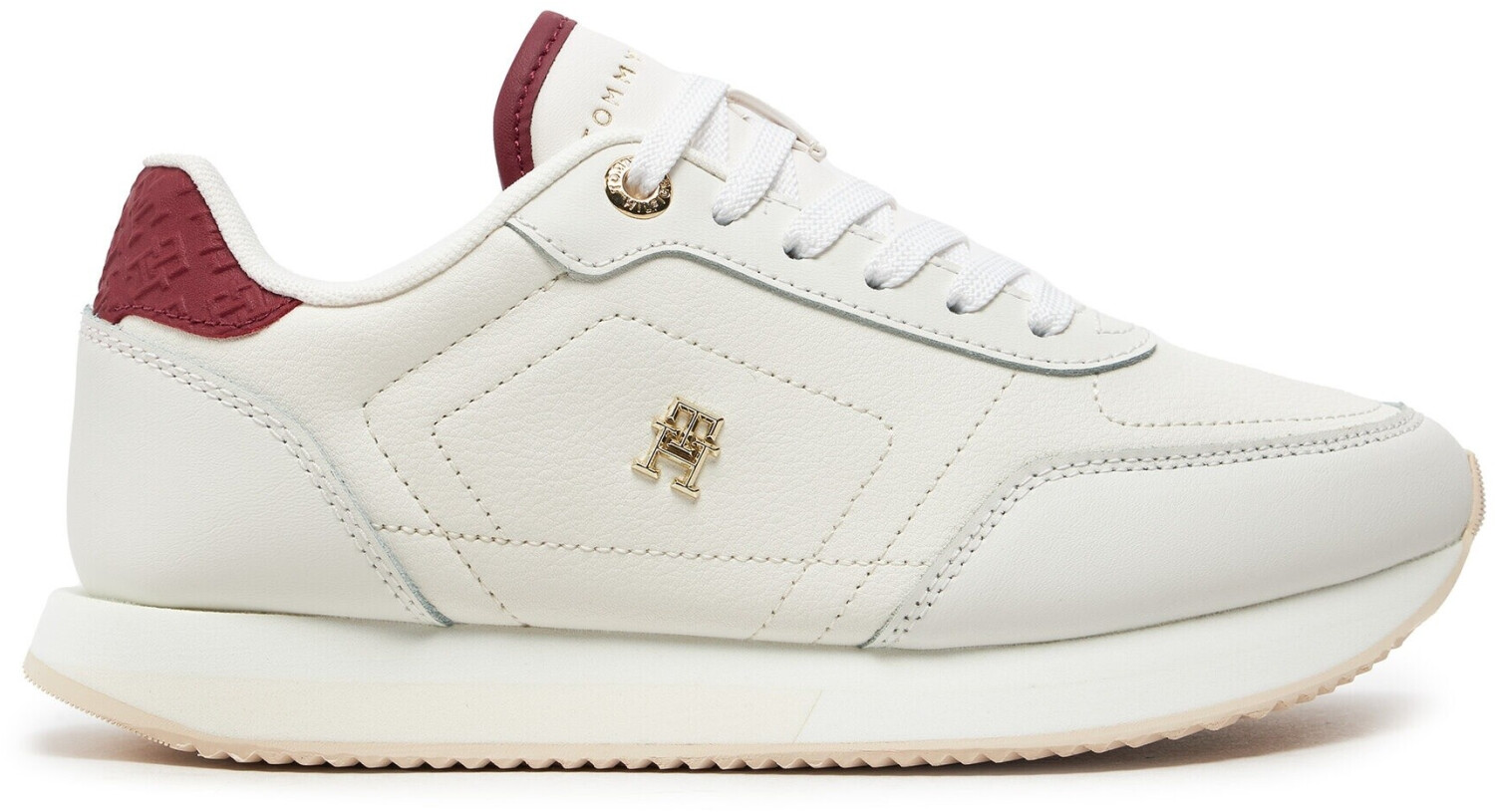Tommy Hilfiger Sneakers Elevated Essent Runner Monogram FW0FW08285 white