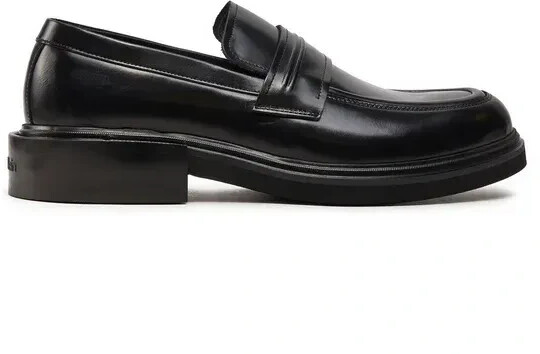 Calvin Klein Slipper Lth Hf HM0HM01529 black