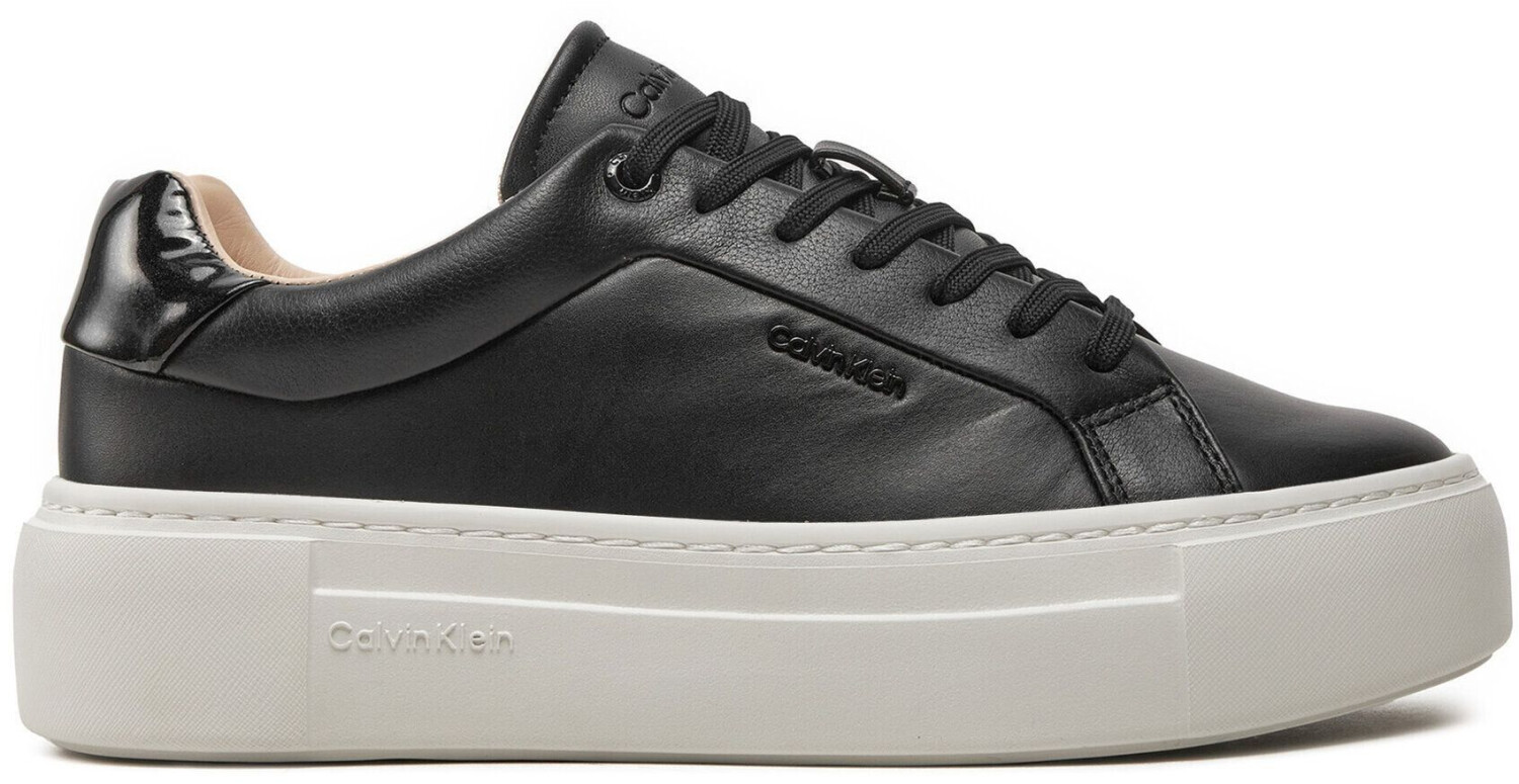 Calvin Klein Sneakers Cupsole Lace Up W Ml Lth HW0HW02119 black