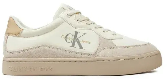 Calvin Klein Sneakers Classic Cupsole Low Mix Mtl écru
