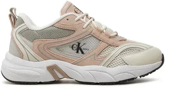 Calvin Klein Sneakers Retro Tennis Su-Mesh Wn YW0YW00891 beige