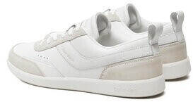 Calvin Klein Sneakers Low Top Lace Up Lth Mix HM0HM00851 white