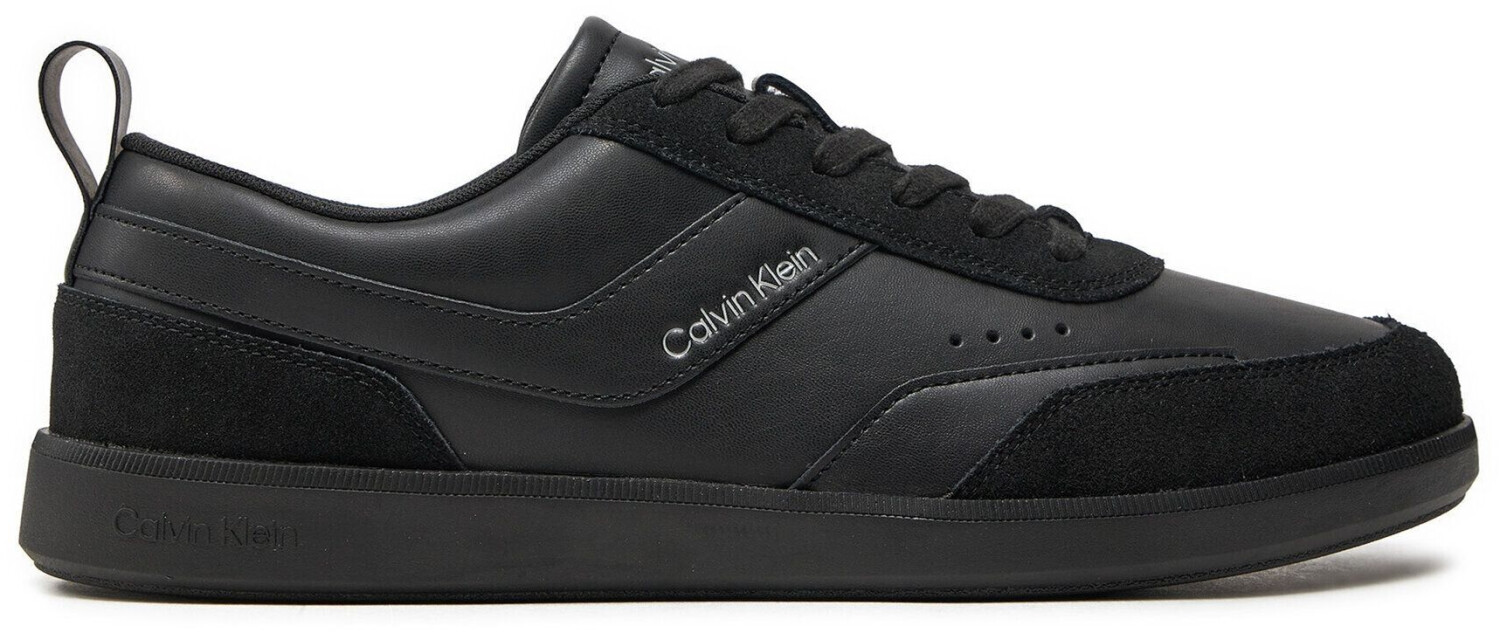 Calvin Klein Sneakers Low Top Lace Up Lth Mix HM0HM00851 black