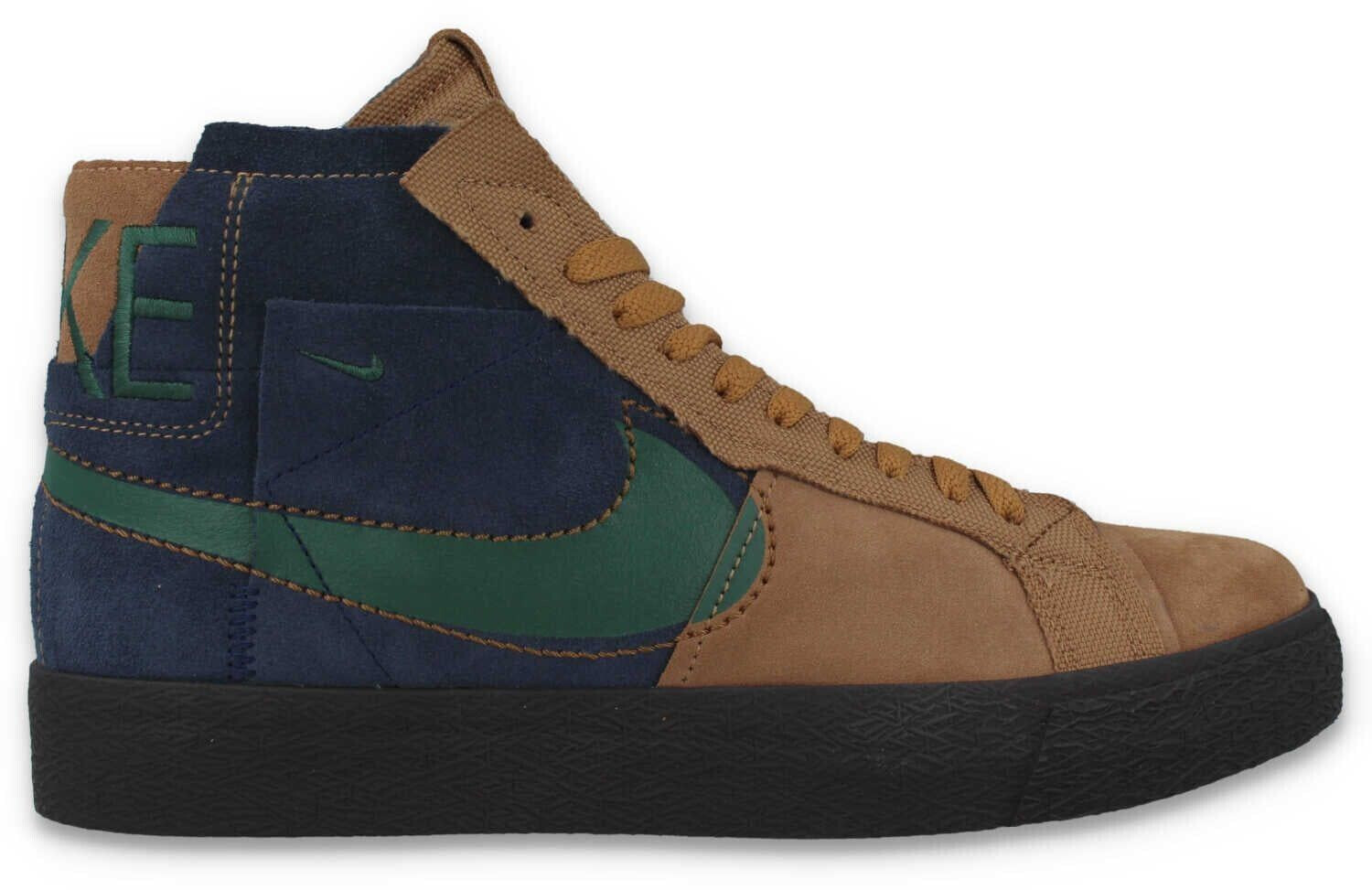 Nike SB Zoom Blazer Mid Premium Skateboard Shoe brown