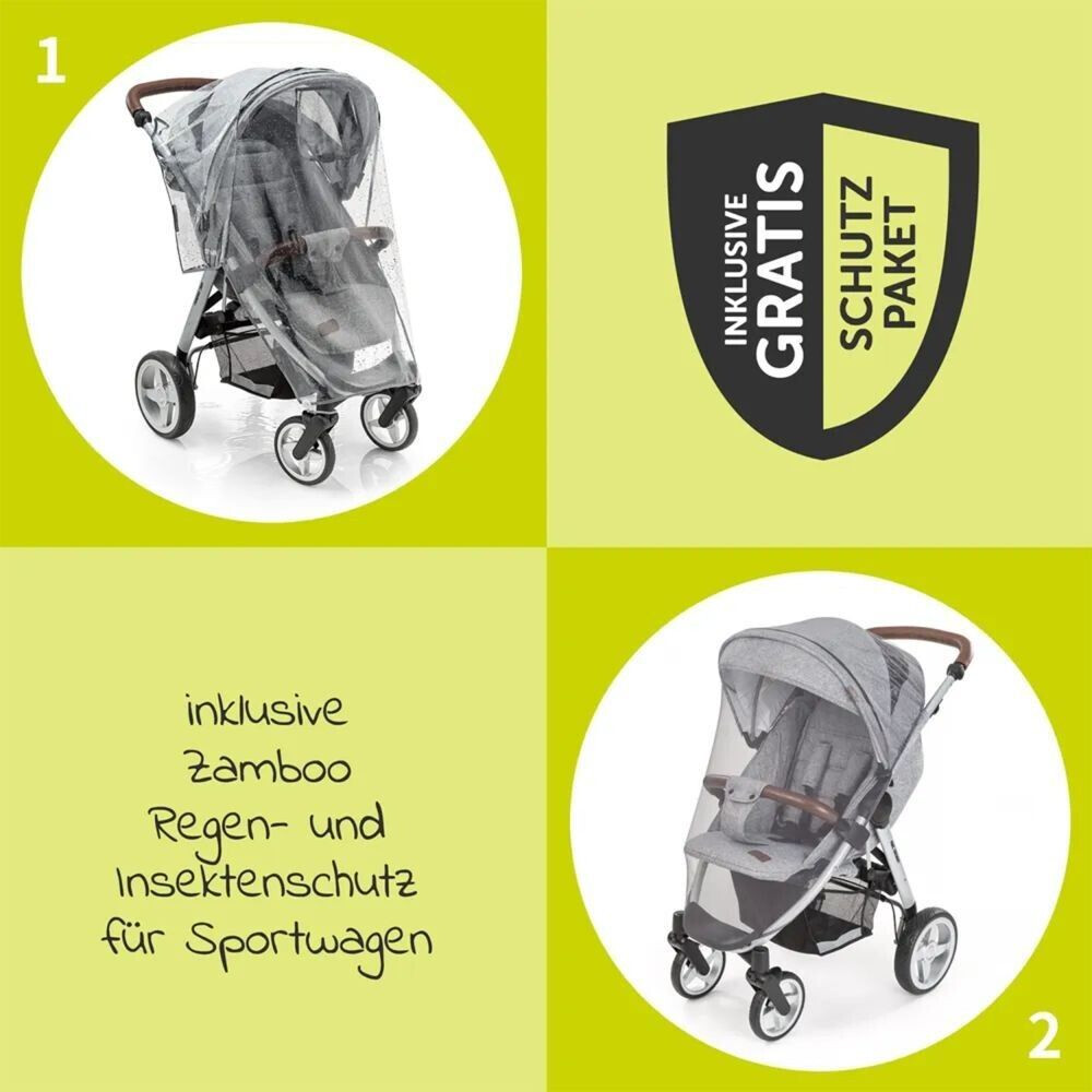 Hauck UpTown black melange black ab 189 90 Preisvergleich bei idealo