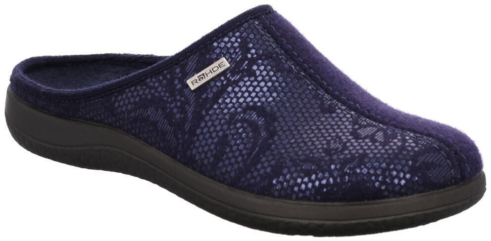 Rohde Softfilz Slippers Bari 6542 blue