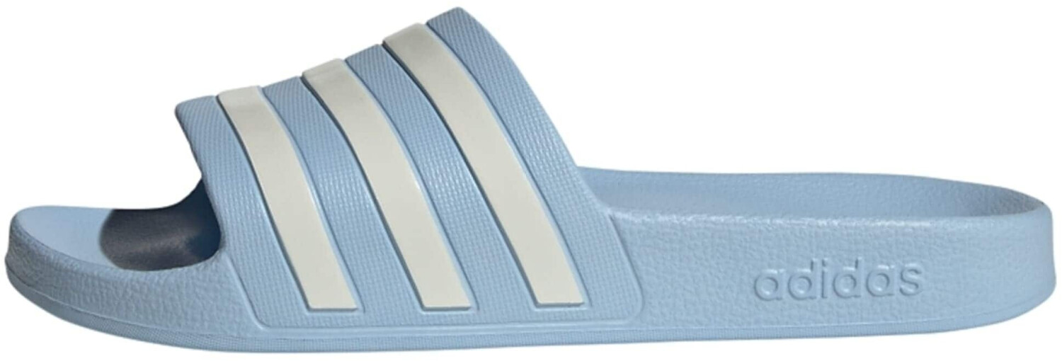 Adidas Aqua adilette Glow Blue Zero Metalic Zero Metalic