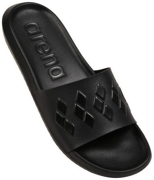 Arena Urban Slide Pool Flip Flops Slide Sandals Diamonds Black