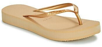 Havaianas Slim Flatform Platform Flip-Flops beige golden 4144537-570