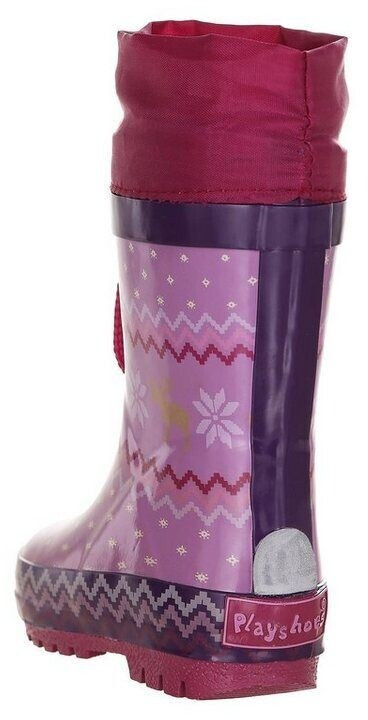 Playshoes Lined Norwegian Rain purple