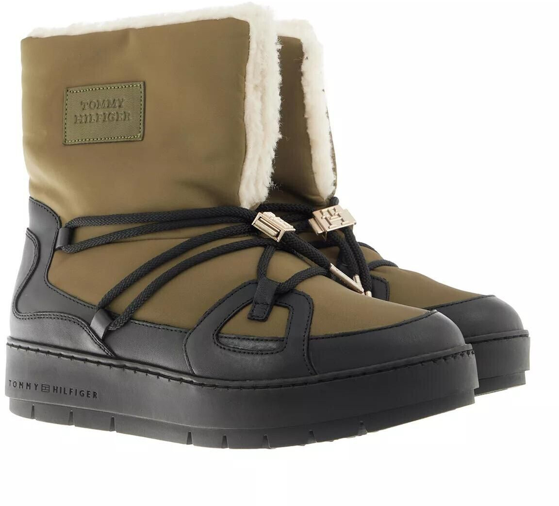 Tommy Hilfiger Snow Tommy Essential Snowboot FW0FW07504 green