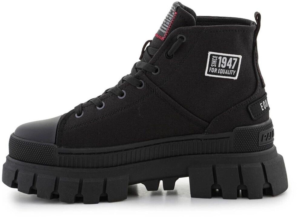 Palladium Lace-up Revolt Hi Patch 99115-008-M black