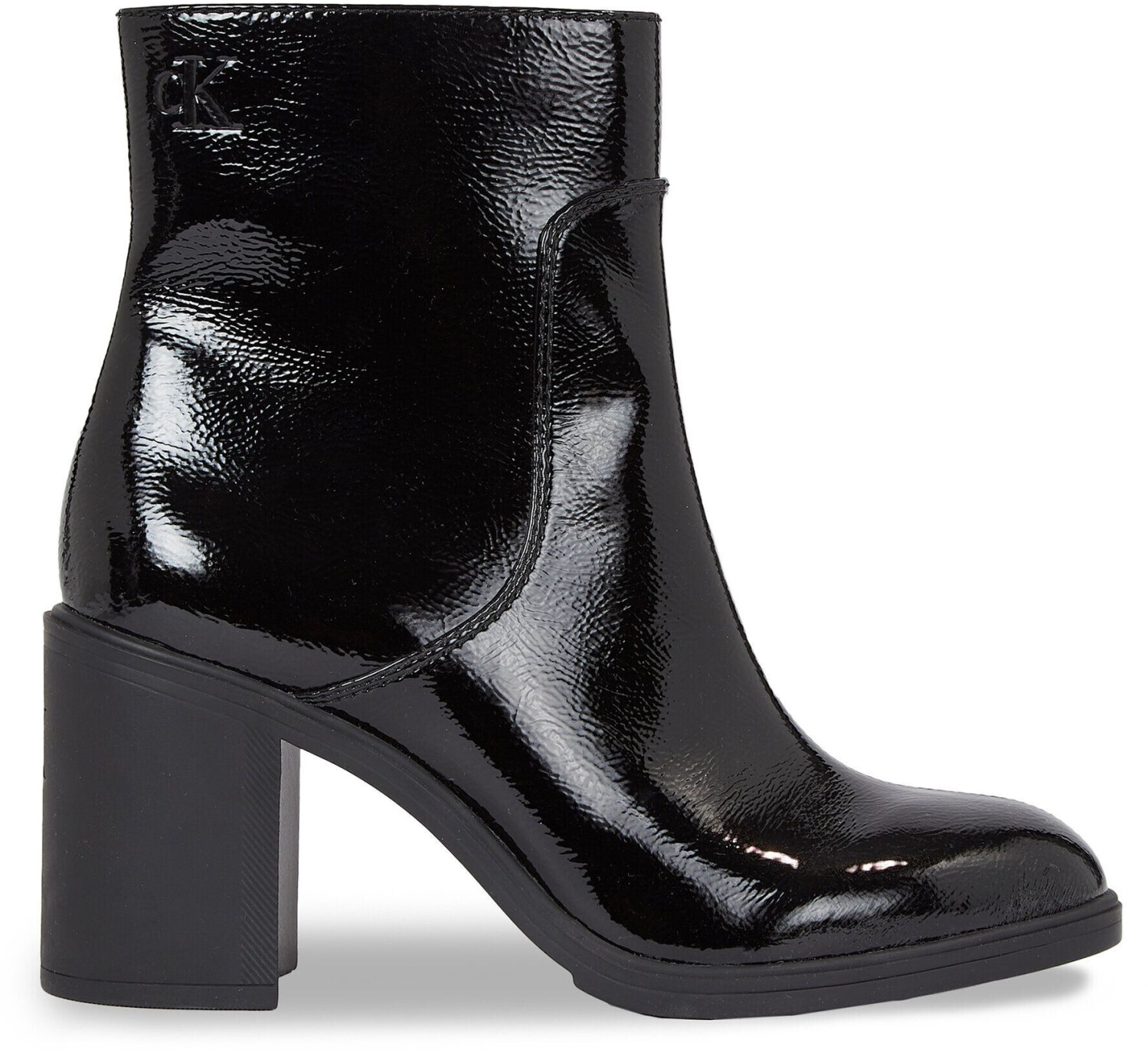 Calvin Klein Mid Block Heel Naplak Wn YW0YW01258 black