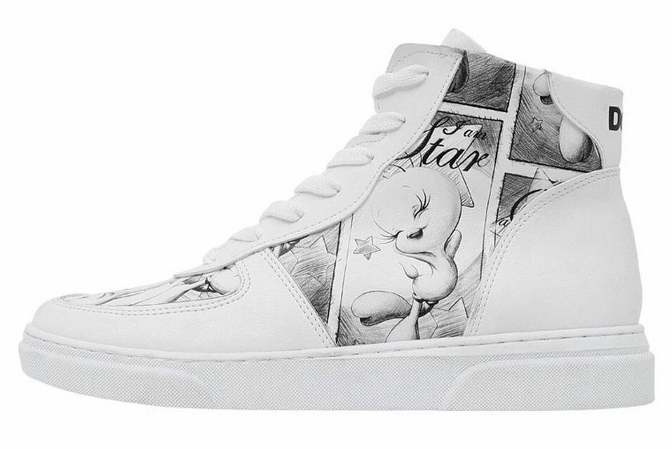 DOGO Tweety Sketch vegan white