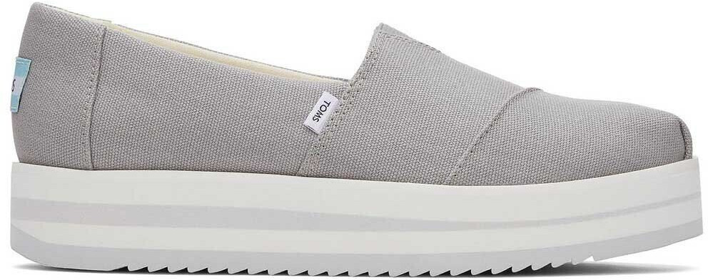 TOMS Shoes Midform Espadrilles grey