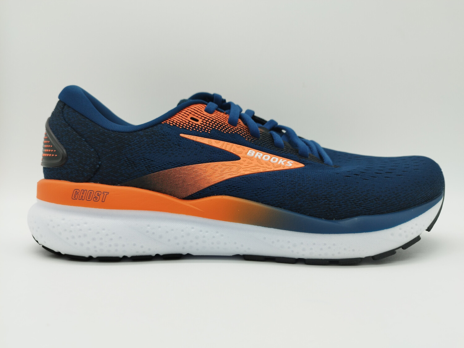 Brooks Ghost 16 (110418-1D-474) blue opal/black/nasturtium