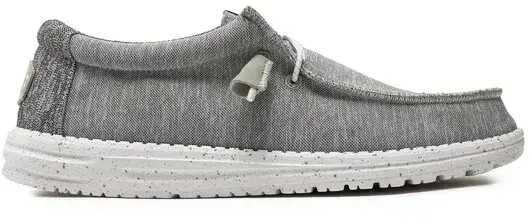 Dude Wally 40536-030 Grey Half Shoes