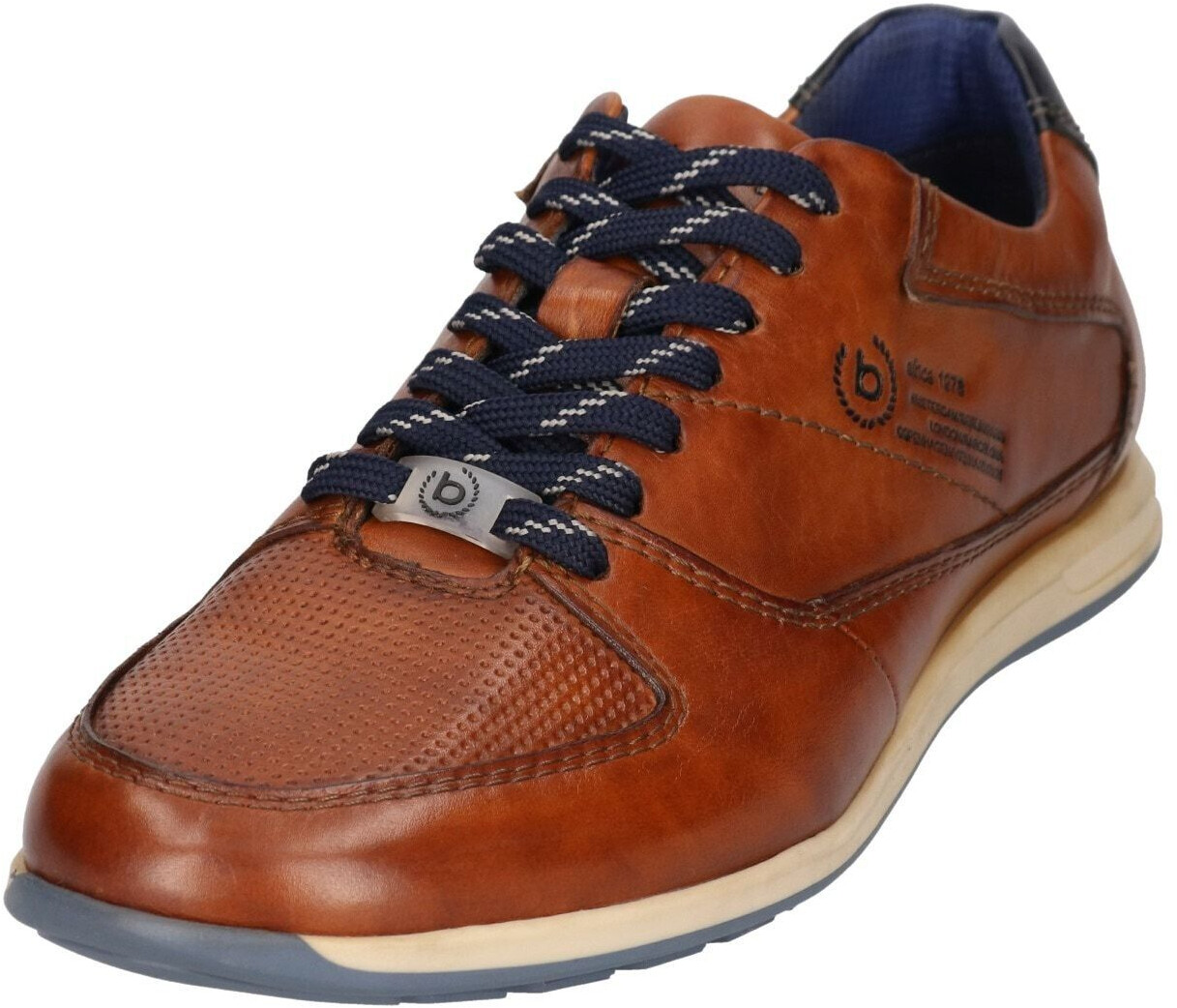 Bugatti Sneaker orange flat heel