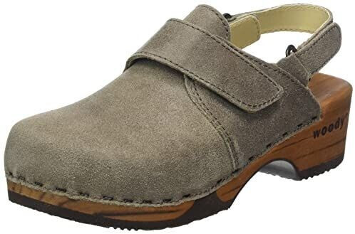 Woody Shoes Cornelia wooden shoe sand