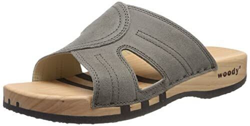 Woody Shoes Noah wooden clog sand