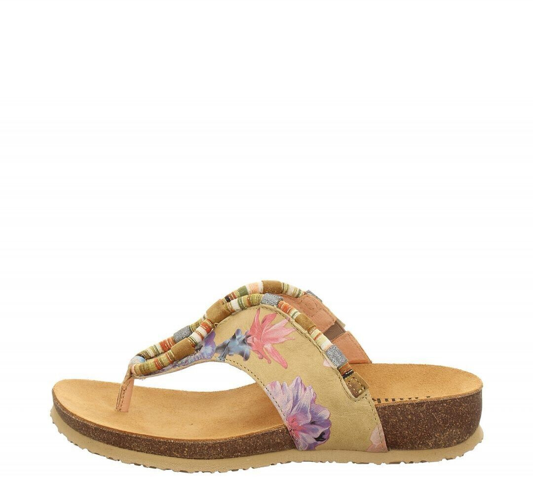 Think Leather flip-flops yellow
