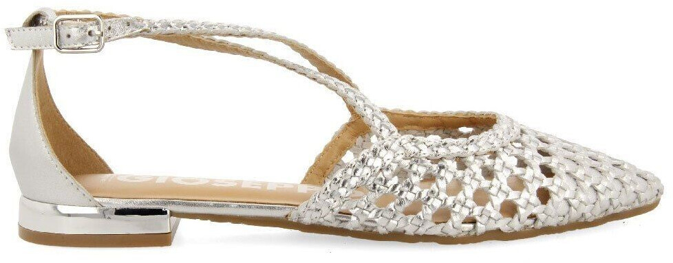 Gioseppo Leskovic Flat Ballet silver
