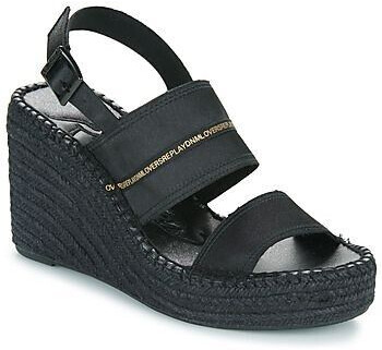 Replay Wedge sandals with straps black