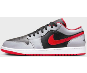 Buy Nike Air Jordan 1 Low black cement grey fire red from 83.99 Today Best Deals on idealo