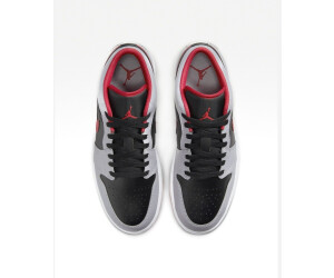 Black and red air jordan clearance