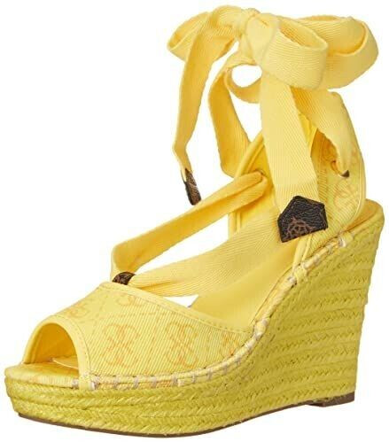 Guess Halona Wedge Sandal yellow