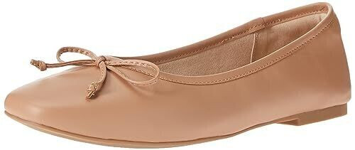 The Drop Ballerinas Pepper with Bow light brown