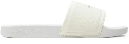 Calvin Klein Slide Institutional Metallic YM0YM01018 white