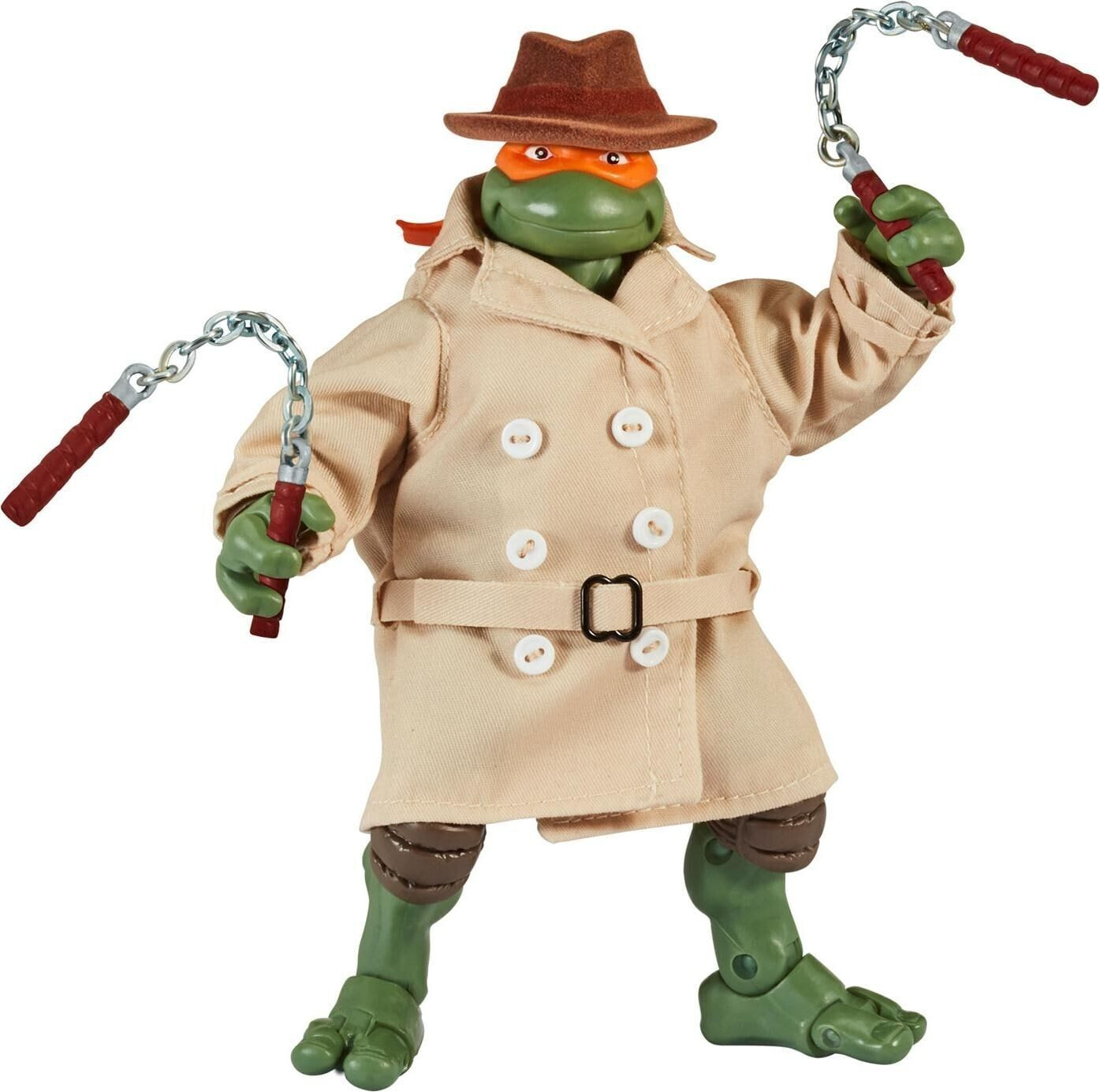 Playmates Teenage Mutant Ninja Turtles Ninja Elite Series Mike in Disguise 15cm