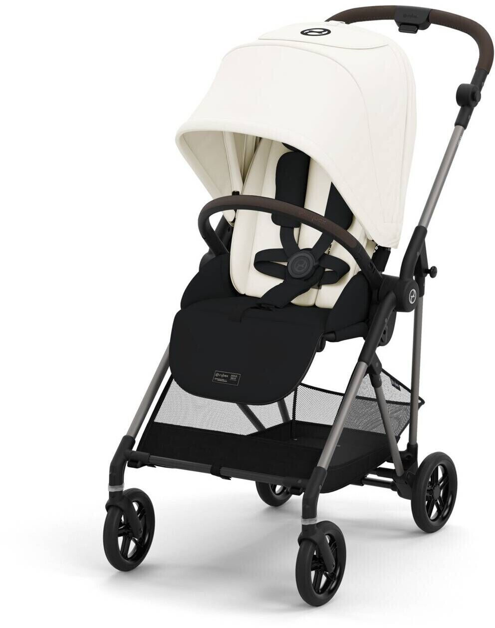 Cybex Gold Melio canvas white