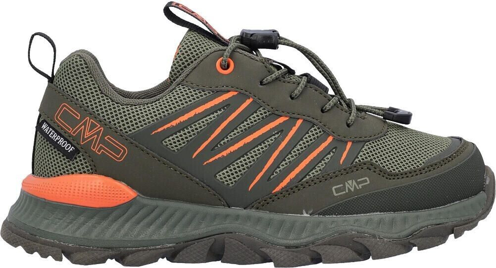 CMP Kids Atik Low WP Outdoor Shoes militare-arancio 14EP