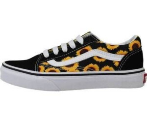 Vans checkerboard sunflower top