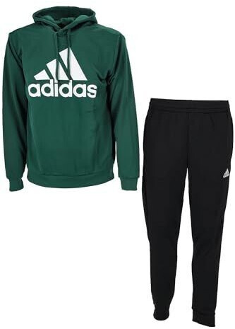 Adidas Sportwear French Terry Hooded Track Suit green black ab 50 31 Preisvergleich bei idealo