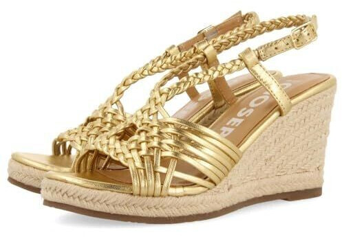 Gioseppo Glide Wedge Sandals gold