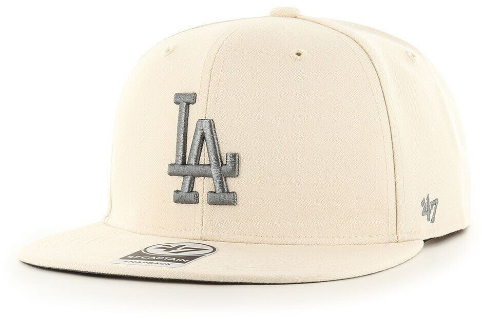 47 Brand Mlb Los Angeles Dodgers Ballpark Captain Cap Man (B-BLPCP12WBP-NT) beige