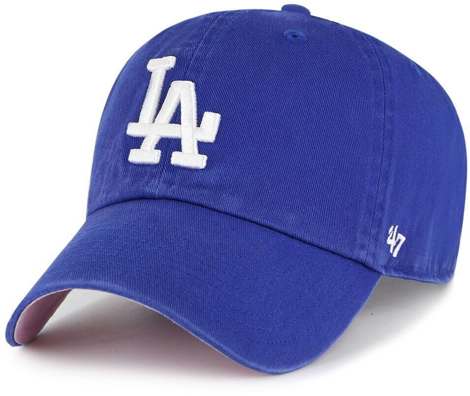 47 Brand Mlb Los Angeles Dodgers Double Under Clean Up Cap Man (BCWS-DBLUN12GWS-RYA88) blue