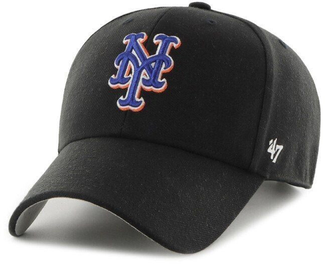 47 Brand Mlb New York Mets Subway Series Sure Shot Mvp Snapback Cap Man (BCWS-SUMVP16WBP) black