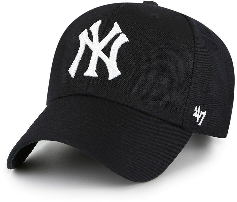 47 Brand Mlb New York Yankees Mvp Snapback Cap Man (B-MVPSP17WBP-BKW) black