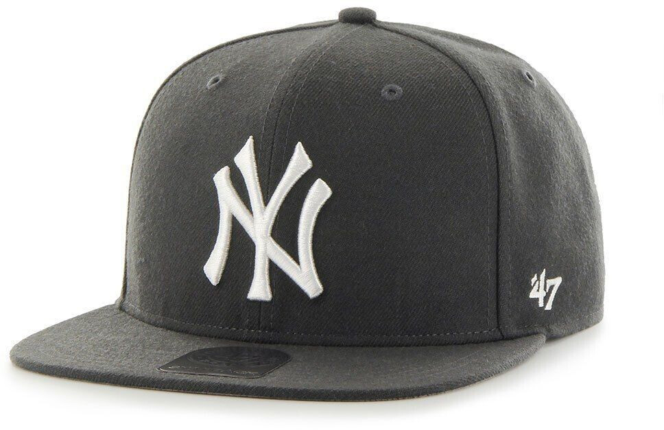 47 Brand Mlb New York Yankees No Shot Captain Cap Man (B-NSHOT17WBP-CCA) black