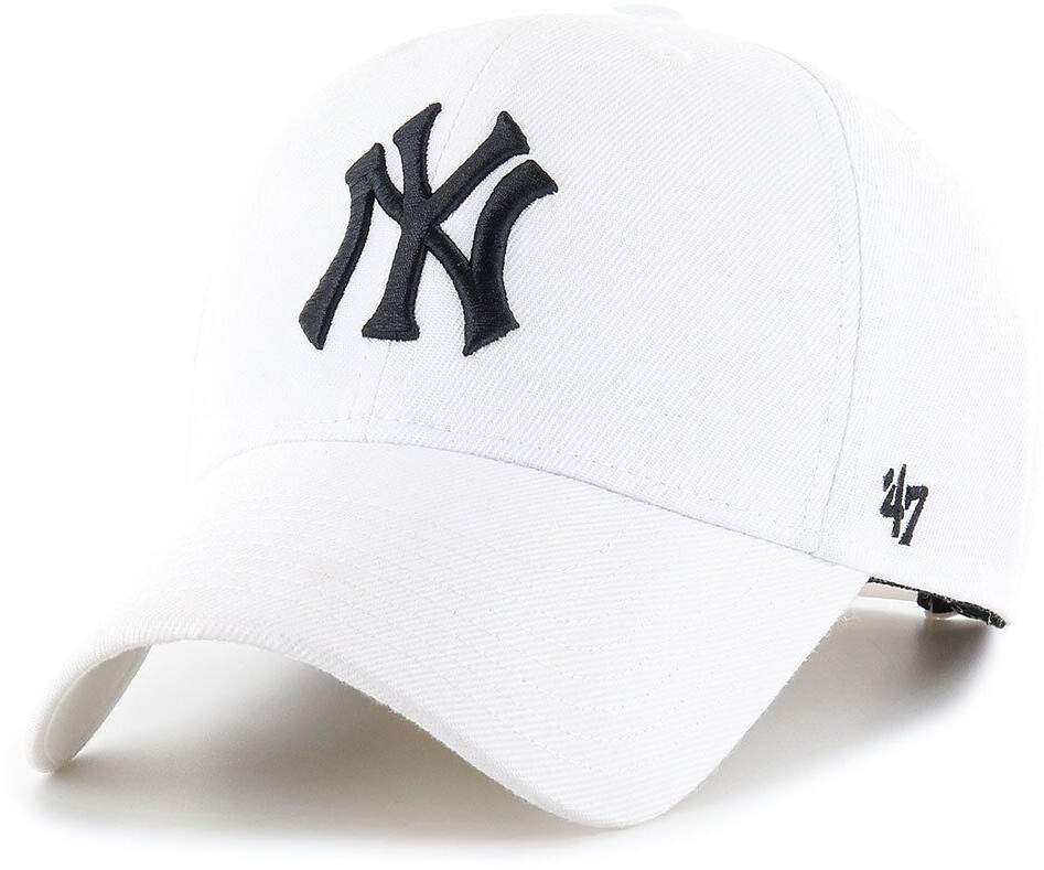 47 Brand Mlb New York Yankees Snapback Cap Man (B-MVPSP17WBP-WHM) white