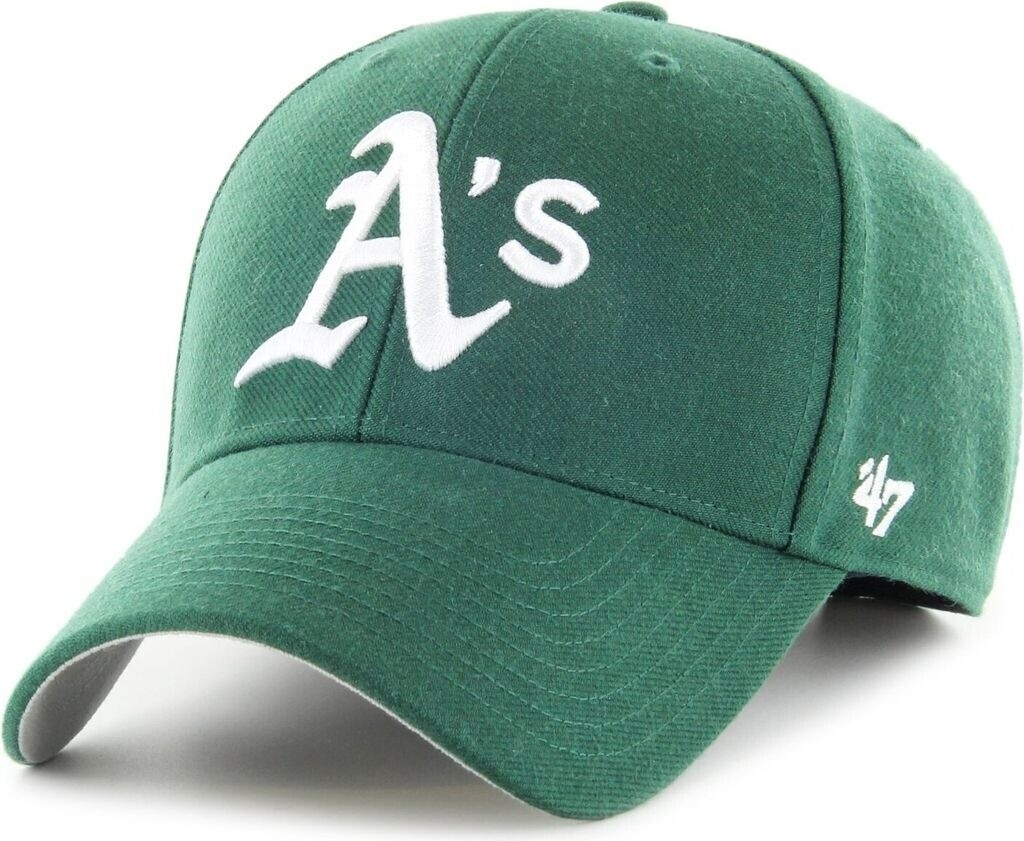 47 Brand Mlb Oakland Athletcis Mvp Cap Man (B-MVP18WBV-DGE) green