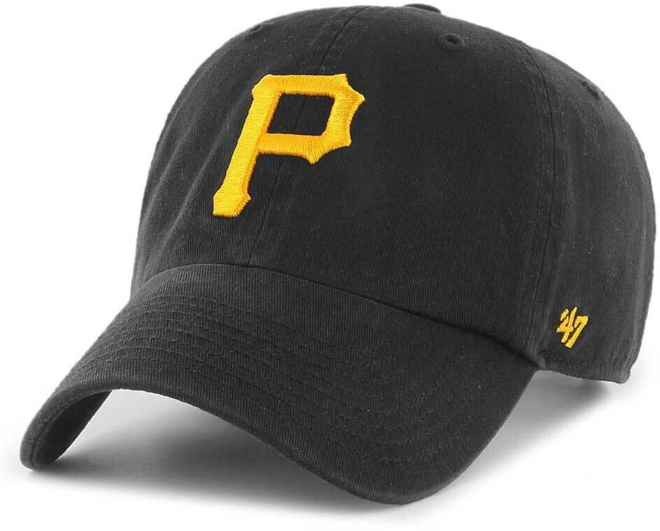 47 Brand Mlb Pittsburgh Pirates Cap Man (B-RGW20GWS-BKD) black