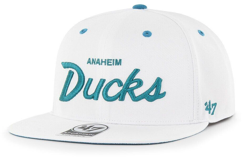 47 Brand Nhl Anaheim Ducks Crosstown Pop Captain Cap Man (H-CRSPP25WBP-WH) white