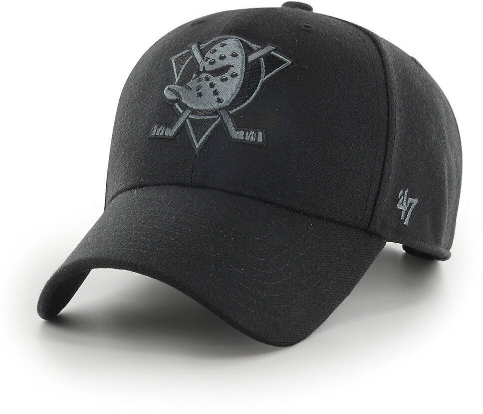 47 Brand Nhl Anaheim Ducks Mvp Snapback Cap Man (H-MVPSP25WBP-BKG) black