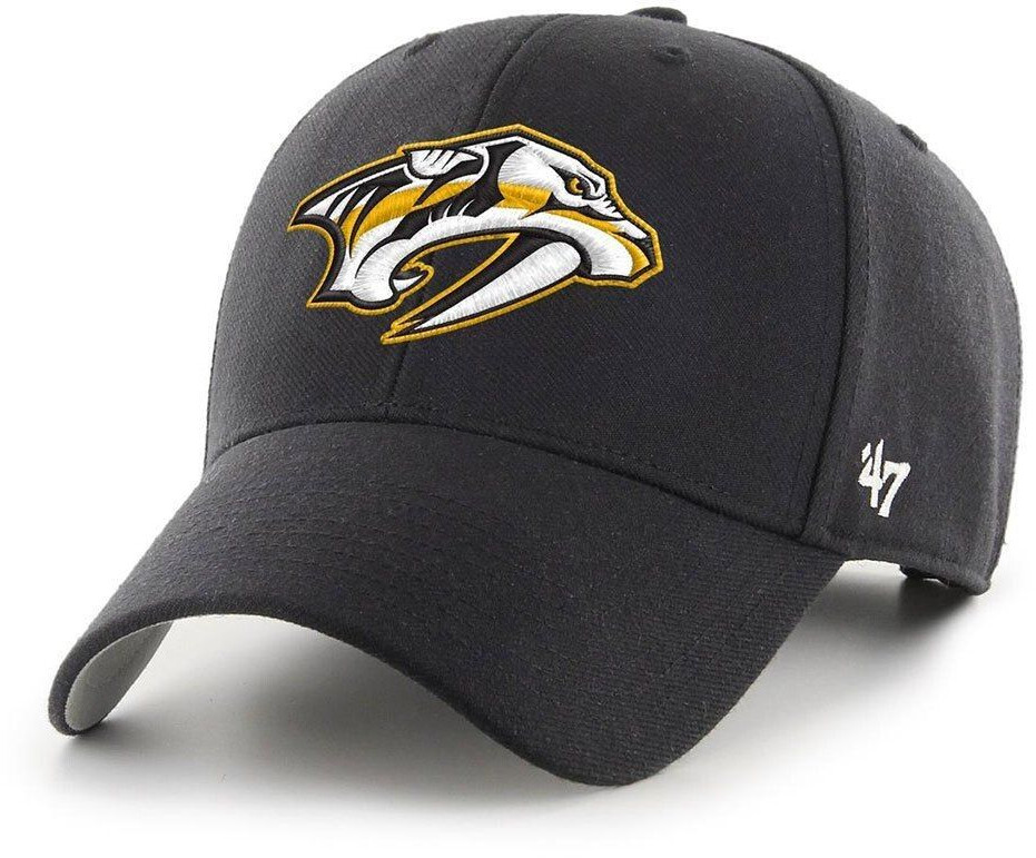 47 Brand Nhl Nashville Predators Mvp Cap Man (H-MVP30WBV-BKD) black